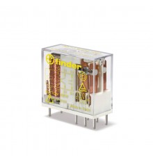 Электромеханическое реле безопасности (реле с принудительным управлением контактами); монтаж на печат. плату или в розетку  501291101000PAC  Finder