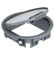 Лючок GESR4U (универсальный) 6xModul45 (полиамид,серый) (GESR4 U 7011)  7405436  OBO Bettermann