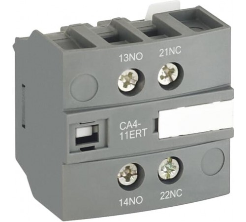 Блок контактный дополнительный CA4-11ERT для контакторов AF..RT и NF..RT1SBN010155R1011 ABB