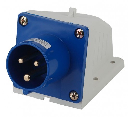 Вилка стационарная 513 2Р+РЕ 16А 220В IP44  Б0032855  ЭРА