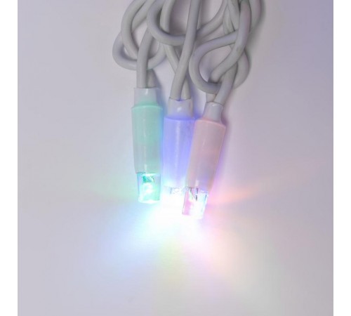 Бахрома с коннекторами светодиодная  с контроллером  ULD-B3010-200/TWK MULTI IP67 , 3 м. 200 диодов, шнур белый, соед  UL-00002272  Uniel