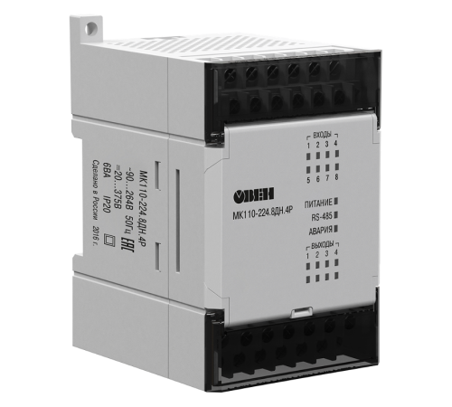 Модуль дискретного ввода-вывода МК110-224.8ДН.4Р  49002  ОВЕН