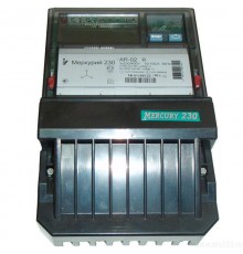 Счетчик Меркурий 230 AR-02 R 10-100А/400В (1 тар.) ЖКИ (монт. пл.)