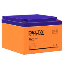 GEL 12-26 Delta Аккумуляторная батарея  4614010140005  DELTA