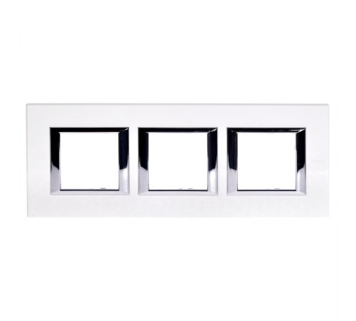 Рамка 2х3П 71мм горизонтальная Фарфор Axolute  HA4802M3HBG  Legrand