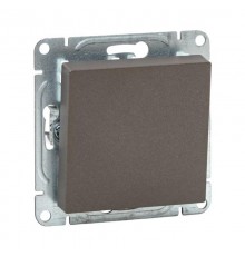 Механизм выключателя, одноклавишный, кнопочный, мокко Эпика  UP1-SWM-13 EKF
