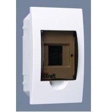 Корпус пластиковый встраиваемый 4 модуля, IP41, ЩРВ-П-4  31001DEK  DEKraft