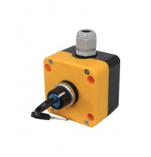 ПКУ22-1345-65У1, 1 переключатель на два положения с фиксацией (НО+НЗ), пост управления, IP65  (ЭТ)   ET014864   Электротехник