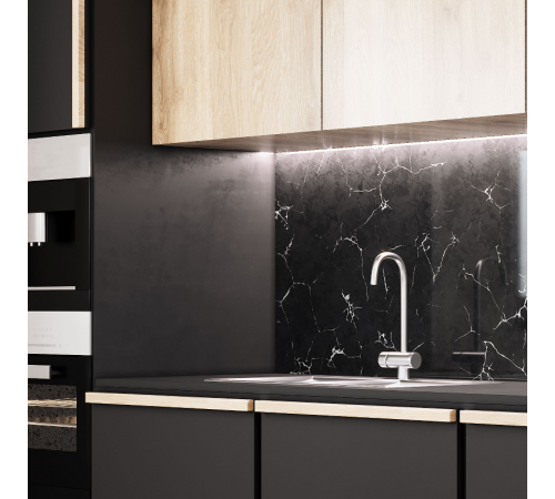 Лента светодиодная Basic LED 2835/120 12V 9,6W/m 624lm/m 4000K 8mm IP20 2m 1/100  BT062  Gauss