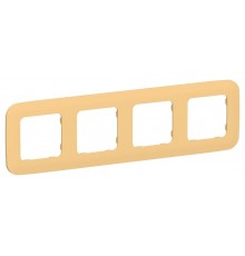 FLITE Artistic Рамка 4-ая РУ-4-А-ФлЗ золотарникIEK  FI-M42-31-20-K90  IEK