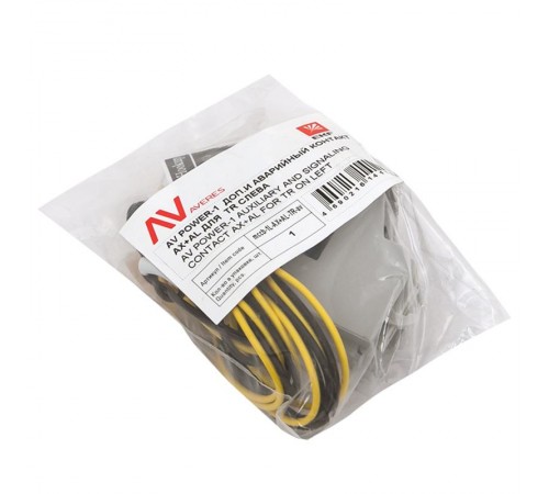 AV POWER-1 Доп. и аварийный контакт AX+AL для TR слева  mccb-1L-AX+AL-TR-av  EKF