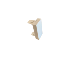 Заглушка 22,5х45 (белый)  500119  SPL