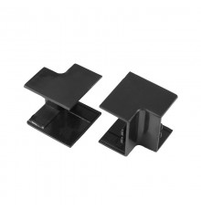 Внутренний угол 15х10 черный (4 шт/комп) для кабельного канала  PR08.12891  Промрукав