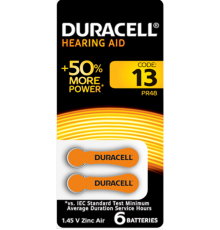 Батарейки Duracell ZA13-6BL  Б0039180  Duracell