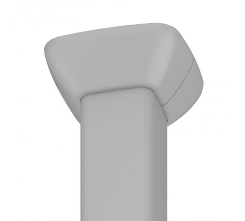 Колонна алюминиевая телескопическая, 2.7 - 4.2 м, цвет серый муар  09574  DKC