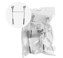 Крепление пружины для профиля САВ255 LD357 (комплект 2шт) FERON  48232  FERON