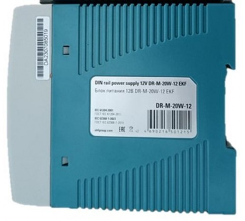 Блок питания на дин рейку 20Вт,Uвх ~ 220 В AC m, Uвых - 12 В DC постоянного тока DR-M-20W-12 EKF