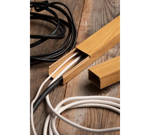 Канал кабельный   под светлое дерево (40х16) (30м.) Plast EKF PROxima  kk-40-16w  EKF