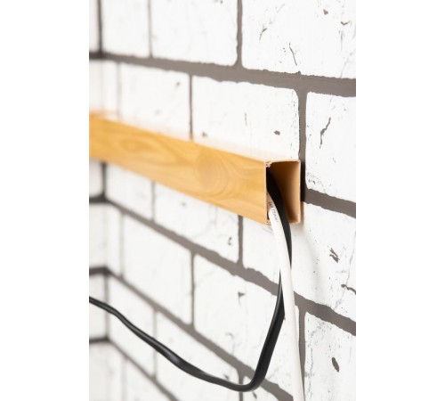 Заглушка (40х16) (4 шт) Plast EKF PROxima   под светлое дерево    ecl-40-16x4   EKF 