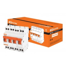 Переключатель модульный трехпозиционный МП-63 4P 63А  SQ0224-0036  TDM