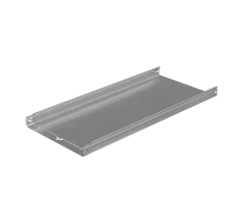 Лоток неперф. 50х400х1,5 L6000 мм "Быстрый монтаж ПЛЮС" HD  LNplus50-400-1.5-6000 HD  КМ - профиль