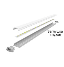 Заглушка торцевая для PAL 1105  ГЛУХАЯ  5009653  Jazzway