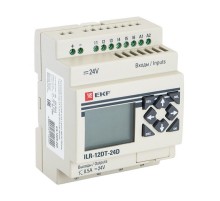 Программируемое реле 12 в/в т с диспл. 24В PRO-Relay EKF PROxima  ILR-12DT-24D  EKF