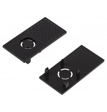 Заглушка TRM-S20-EC-B торцевая для накладного магнитного шинопровода NOVA TRM-S20 черный  Б0054784  ЭРА