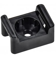 Площадка монтажная 16х23 черная под пистолет (100шт)  UHP20-16-23-100-K02  IEK