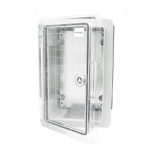 Корпус пластиковый ЩМПп с прозрачной дверцей и монтажной панелью 300х200х130мм, АБС, УХЛ1, IP65  11-0410  REXANT