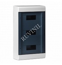 Щиток тусо о/п на 36 мод. с двер. 520х303х117,5мм  68036  Рувинил