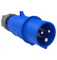 Вилка переносная ССИ-023 32А-6ч/200-250В 2Р+РЕ IP44 MAGNUM  PSN01-032-3  IEK