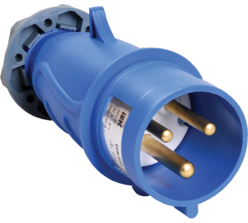 Вилка переносная ССИ-023 32А-6ч/200-250В 2Р+РЕ IP44 MAGNUM  PSN01-032-3  IEK