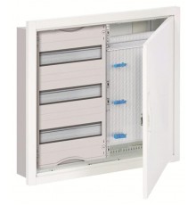 Шкаф 36М в нишу с медиапанелями 534х560х120 с расстоянием между DIN-рейками 125 мм и самозажимными клеммами N/PE U32MM  2CPX030088R9999  ABB