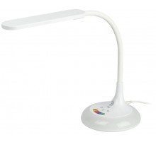 Настольный светильник NLED-481-10W-W светодиодный с основанием белый  Б0048591  ЭРА
