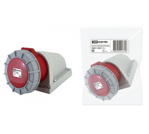 Розетка наружной установки IP67 16А 3Р+РЕ 380В  SQ0611-0029  TDM