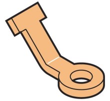 Адаптор IR3 разъемов типа FCB для перехода на присоединение на шпильку (под болт)  1SNA167624R2000  TE