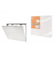 Люк под плитку, алюминиевый, съемный, нажимной, ограничитель-цепочка, 500х300,  SQ1807-0609  TDM