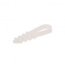 Дюбель-хомут нейлоновый PROconnect 5-10 мм, белый, упаковка 100 шт.  07-4501-2  PROconnect