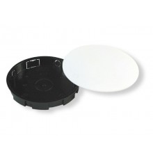 Коробка распределительная с/у 96х14 для сплошных стен круглая с крышкой,9 выводов  У191-И  HEGEL