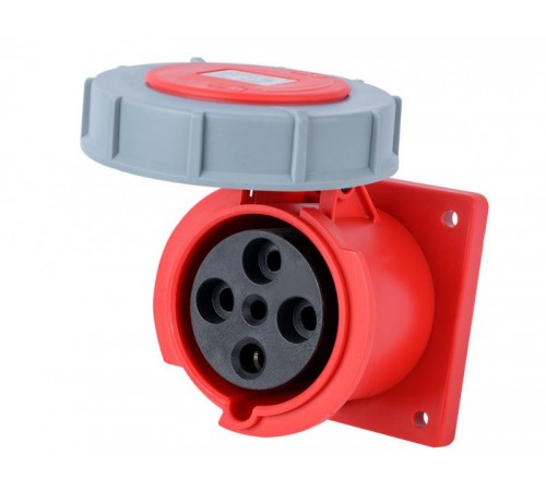 Розетка для скрытой проводки 3Р+РЕ 125А 380В IP67 РЩ-103  26273DEK  DEKraft