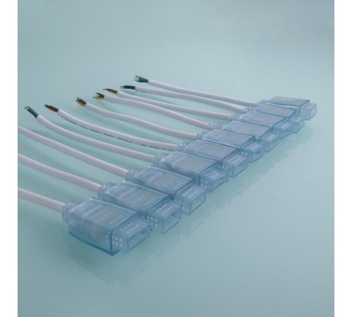 Коннектор для ленты Premium LS013 220V 2835 мультибелая односторонний гибкий (10 pkt) (PSL-09)  a041345  Elektrostandard