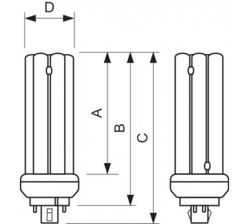Лампа светодиодная MST PL-T 32W/840/4P 1CT/5X10BOX  927914784071  PHILIPS