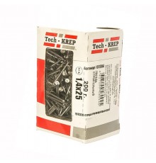 Гвоздь строительный 1,4х25 (200 г) - коробка с окном  101994  Tech-KREP