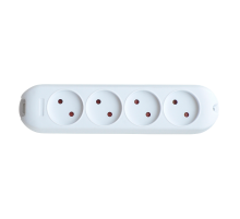 Колодка 4N-SMART четырехместная 10А 5240  4690612010458  IN HOME