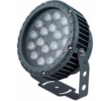 Прожектор архитектурный светодиодный LL-884 D180xH230 IP65 18W 85-265V RGB  32145  FERON