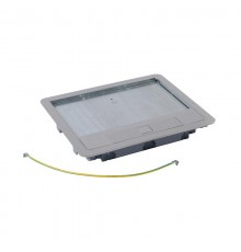 Крышка для напольной коробки нерж.12/18М  088004  Legrand