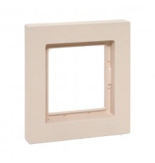 1 - местная рамка, IP44, кремовая, пластик Эпика  UP1-FPI-01-44 EKF