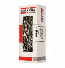 Гвоздь ершеный оцинк. 50 (300 г) - коробка  124598  Tech-KREP