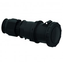 Вилка кабельная 5п(3p + N + PE) 125А 230-380 IP67 черная I 310466-Bals I Bals